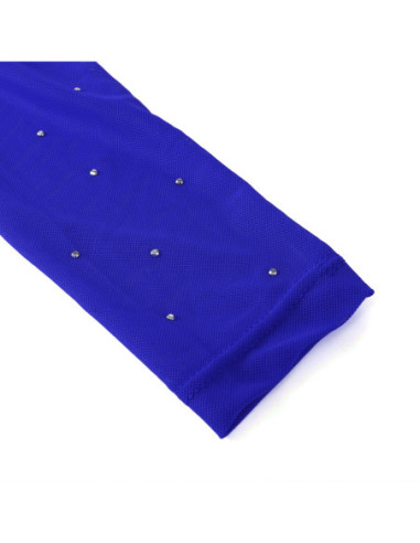 BODY BALETOWE NIEBIESKIE ZE SPÓDNICZKĄ I...