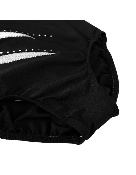 BODY BALETOWE GIMNASTYCZNE SREBRNE STRÓJ DO TAŃCA BALETU GIMNASTYKI ROZ