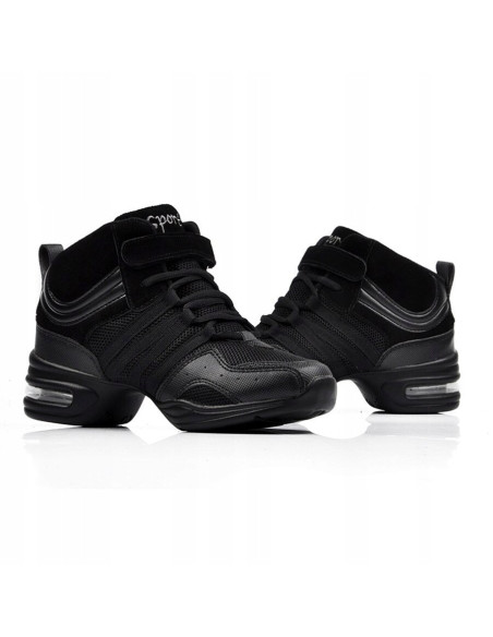 BUTY DO TAŃCA NOWOCZESNEGO TRENINGOWE SPORTOWE MID