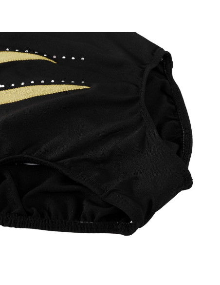 BODY BALETOWE GIMNASTYCZNE ZŁOTE STRÓJ DO TAŃCA BALETU GIMNASTYKI ROZ