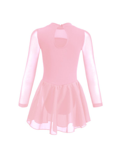 BODY BALETOWE RÓŻOWE ZE SPÓDNICZKĄ TIULOWĄ...