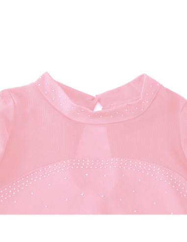 BODY BALETOWE RÓŻOWE ZE SPÓDNICZKĄ TIULOWĄ...