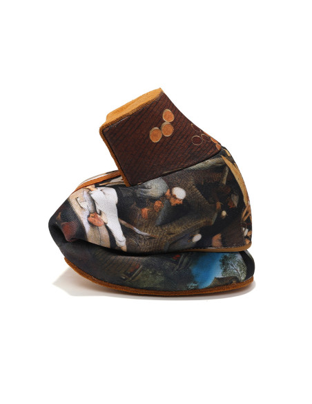 BUTY TANECZNE DO TAŃCA TRENINGOWE PRAKTISY ĆWICZKI OXFORD 4,5cm ROZMIAR