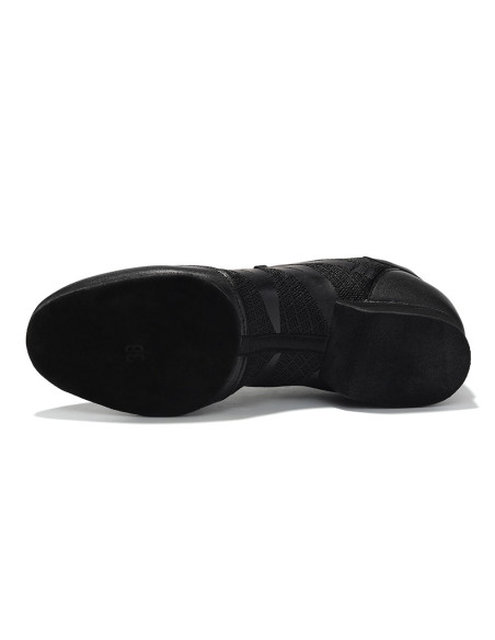 SKÓRZANE BUTY DO TAŃCA TANECZNE TRENINGOWE ĆWICZKI CZARNE LEKKIE ROZMIAR