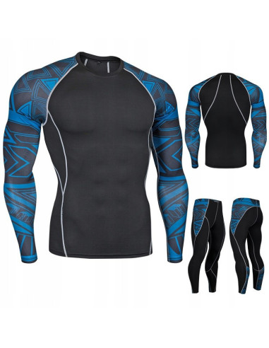 TERMOAKTYWNY RASHGUARD LEGINSY NA TRENNING