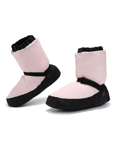 OCIEPLACZE BALETOWE DO BALETU BUTY DO TAŃCA NA ROZGRZEWKĘRÓŻOWE