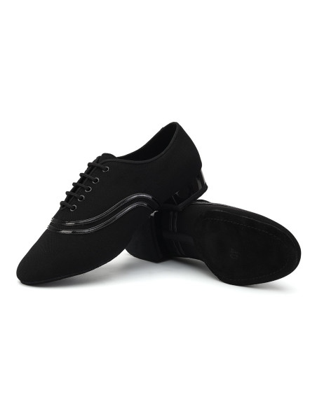 PROFESJONALNE MĘSKIE BUTY DO TAŃCA TANECZNE OXFORD NA TRENING TURNIEJ 2,5cm