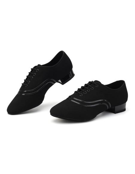 PROFESJONALNE MĘSKIE BUTY DO TAŃCA TANECZNE OXFORD NA TRENING TURNIEJ 2,5cm