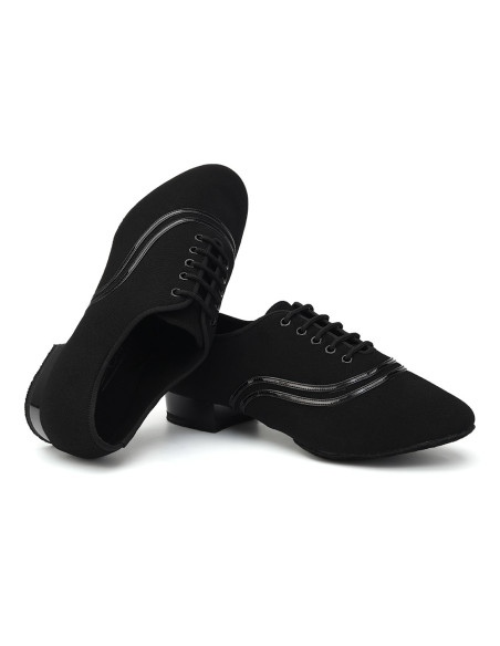 PROFESJONALNE MĘSKIE BUTY DO TAŃCA TANECZNE OXFORD NA TRENING TURNIEJ 2,5cm