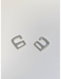 SPRZĄCZKA HACZYK DO KALMERKI BUTÓW TANECZNYCH SZYBKIE ZAPIĘCIE SREBRNY 2