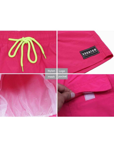 KĄPIELÓWKI MĘSKIE SZORTY SPODENKI LAZUROWE