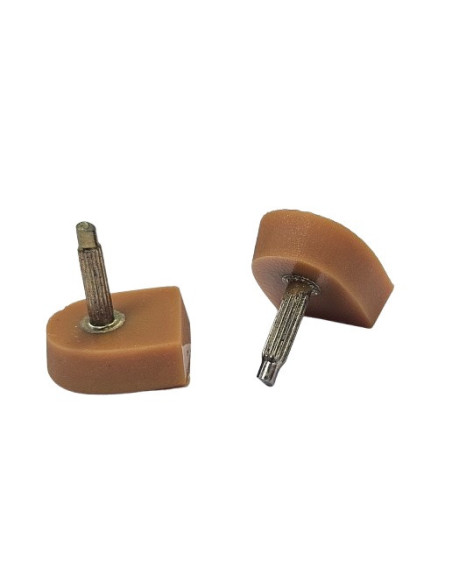 FLEKI FLECZKI DO BUTÓW DO TAŃCA SZPILEK PROFESJONALNE 15x17mm BEŻOWE