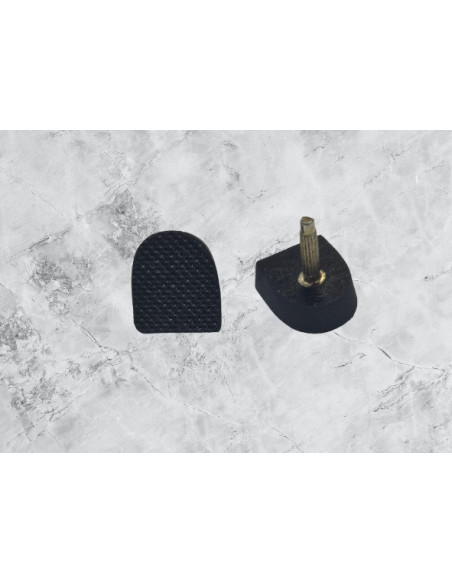 FLEKI FLECZKI DO BUTÓW DO TAŃCA SZPILEK PROFESJONALNE 15x17mm CZARNE