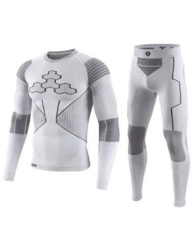 KOMPLET SPORTOWY BIELIZNA TERMOAKTYWNA MĘSKA...