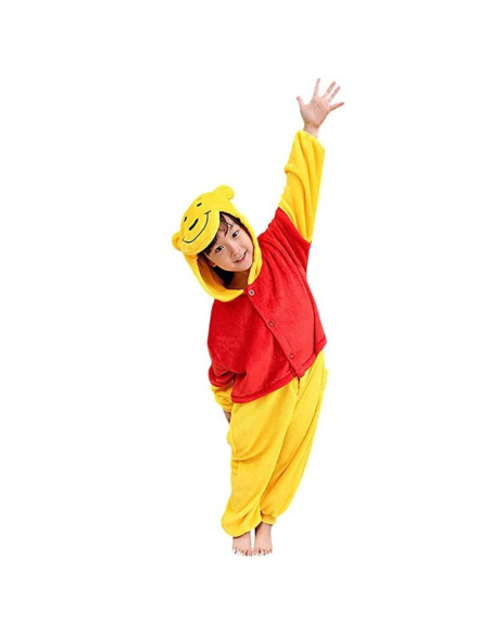 PIŻAMA DLA DZIECI MIĘKKA DŁUGA KUBUŚ PUCHATEK BEAR KIGURUMI ROZMIAR