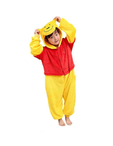 PIŻAMA DLA DZIECI MIĘKKA DŁUGA KUBUŚ PUCHATEK...