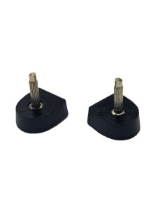 FLEKI FLECZKI DO BUTÓW DO TAŃCA SZPILEK PROFESJONALNE 15x16mm CZARNE 2