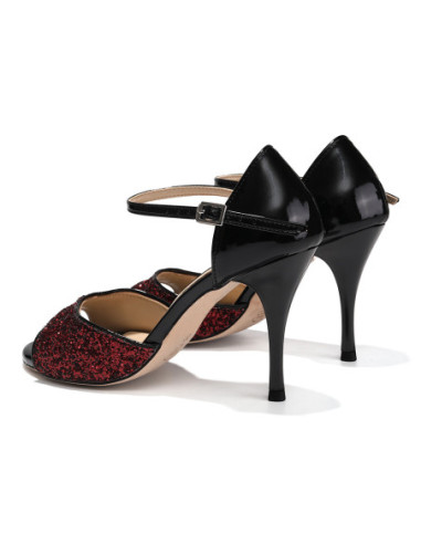 BUTY DO TAŃCA TANECZNE LAKIEROWANE BŁYSZCZĄCE...