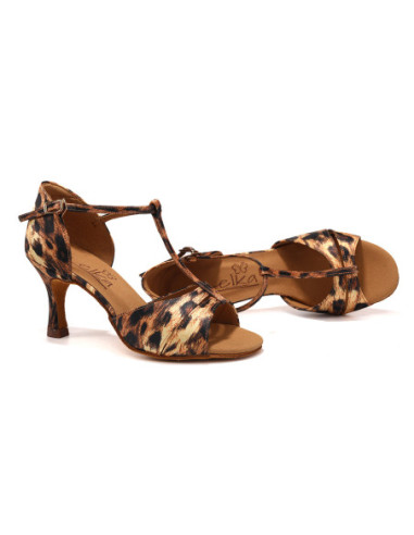 BUTY DO TAŃCA TANECZNE DAMSKIE SATYNOWE...