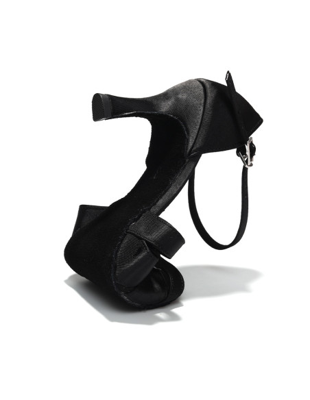 PROFESJONALNE BUTY DO TAŃCA TANECZNE DAMSKIE CZARNE REGULOWANE 7,5cm