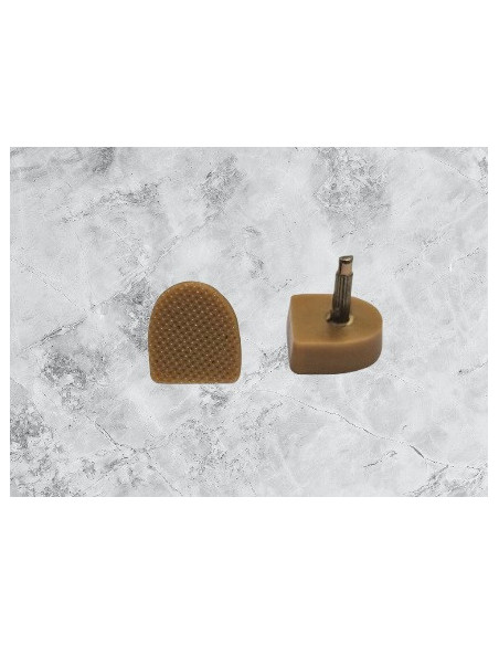 FLEKI FLECZKI DO BUTÓW DO TAŃCA SZPILEK PROFESJONALNE 15x16mm BEŻOWE