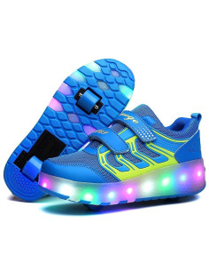 BUTOROLKI BUTY Z ROLKAMI ROLKI WROTKI LED Z POLSKI