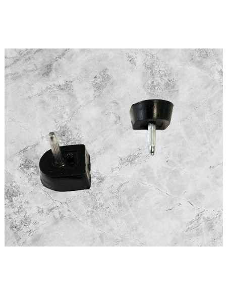 FLEKI FLECZKI DO BUTÓW DO TAŃCA SZPILEK PROFESJONALNE 14x16mm CZARNE