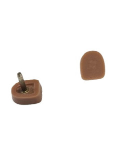 FLEKI FLECZKI DO BUTÓW DO TAŃCA SZPILEK PROFESJONALNE 13x17mm BEŻOWE