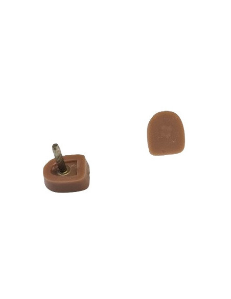 FLEKI FLECZKI DO BUTÓW DO TAŃCA SZPILEK PROFESJONALNE 13x17mm BEŻOWE
