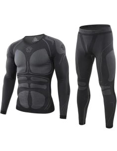 BIELIZNA TERMOAKTYWNA TERMICZNA MĘSKA CZARNA