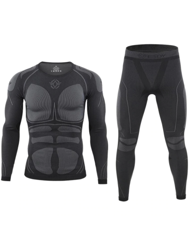 BIELIZNA TERMOAKTYWNA TERMICZNA MĘSKA CZARNA