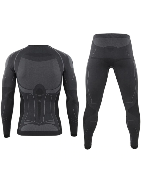 BIELIZNA TERMOAKTYWNA TERMICZNA MĘSKA CZARNA