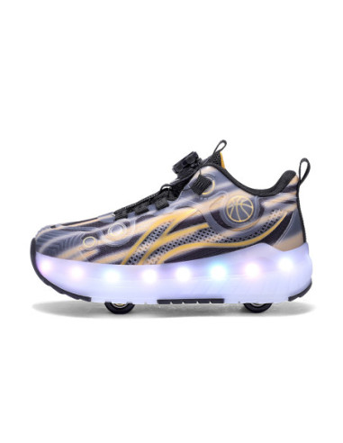 BUTY ROLKI LED BUTOROLKI ŚWIECĄCE SNEAKERSY...