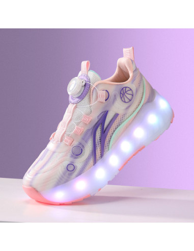 BUTY ROLKI LED BUTOROLKI ŚWIECĄCE SNEAKERSY...