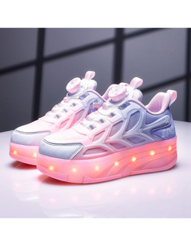 BUTY ROLKI LED BUTOROLKI ŚWIECĄCE SNEAKERSY...