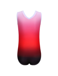 BODY BALETOWE STRÓJ DO GIMNASTYKI BEZ RĘKAWÓW 2