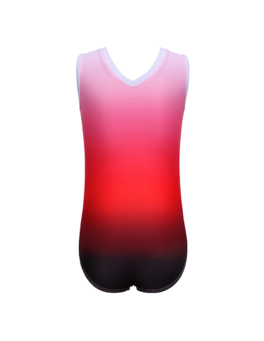 BODY BALETOWE STRÓJ DO GIMNASTYKI BEZ RĘKAWÓW