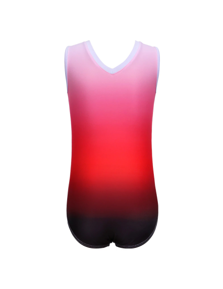 BODY BALETOWE STRÓJ DO GIMNASTYKI BEZ RĘKAWÓW