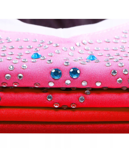 BODY BALETOWE STRÓJ DO GIMNASTYKI BEZ RĘKAWÓW