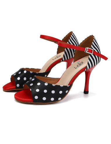 BUTY DO TAŃCA TANECZNE TANGO HIGH HEELS 8,5cm - SYCYLIA (Rozmiar: 41)